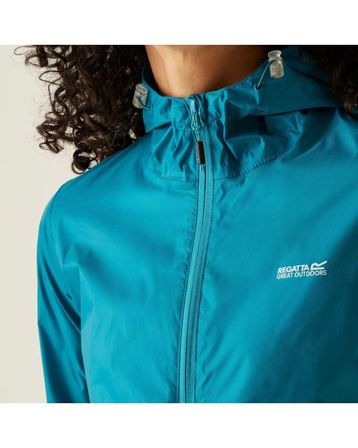 Regatta Blue Pack It Iii Waterproof Jacket