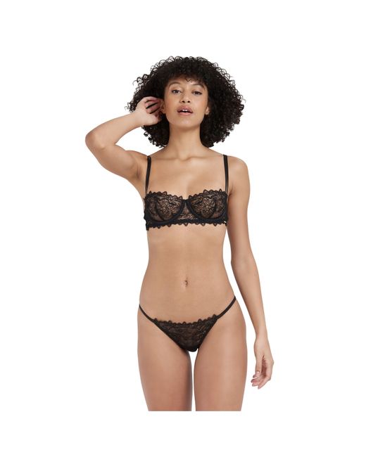 Bluebella Black Audrey Bra