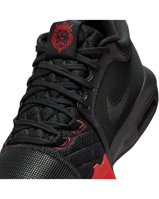 Nike Black Lebron Witness 8 Basketball Shoes for men