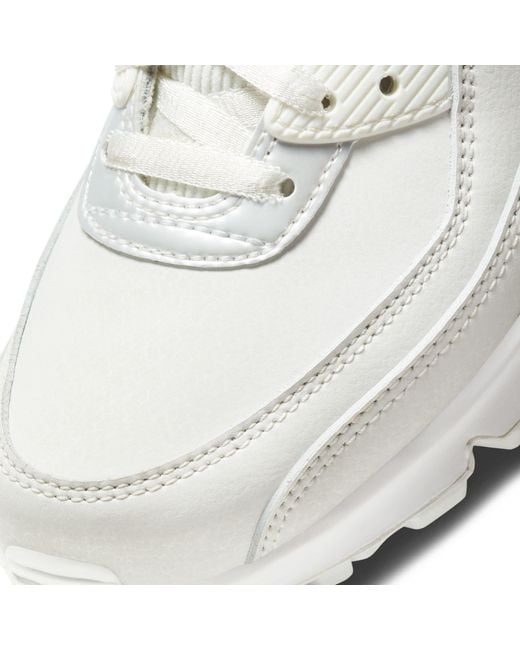 Nike White Air Max 90 Trainers