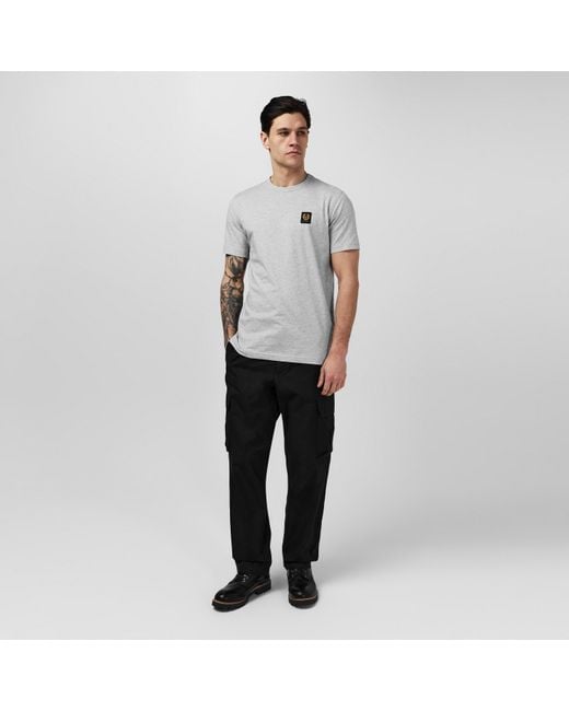 Belstaff Gray Phoenix T-Shirt for men