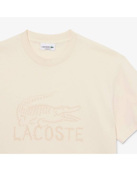 Lacoste White T-Shirt for men