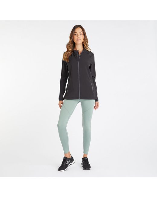 Umbro Black Long Sleeve Zip Performance Training Jacket