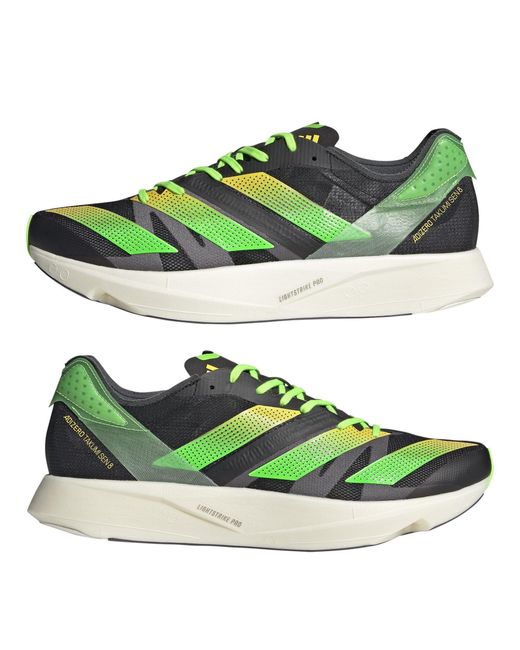 Adidas Green Adizero Takumi Sen 8 Shoes for men