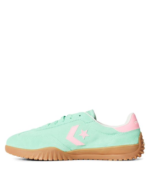 Converse Green Adults Run Star Trainer Suede Low-Top Trainers