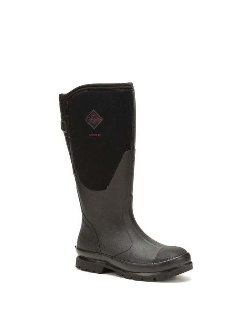 Muck Boot Black Chore Adjustable Tall Boot
