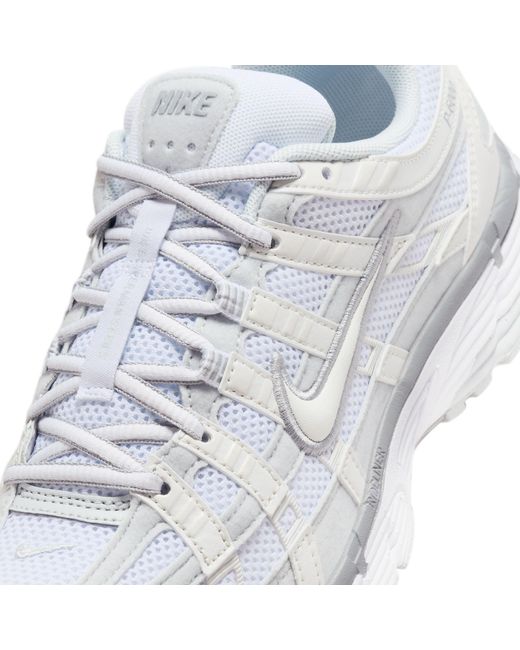 Nike White P-6000 Shoes