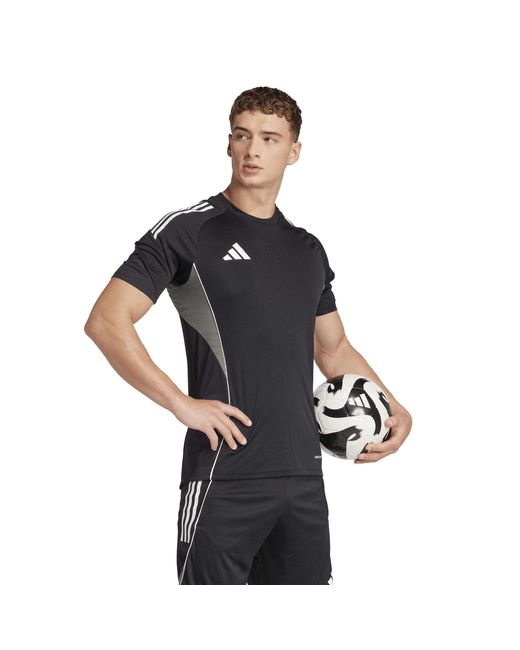 Adidas Black Tiro 25 Competition Training T-Shirt for men