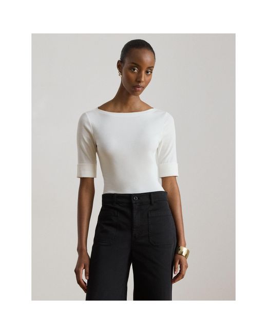 Ralph Lauren White Judy T-Shirt