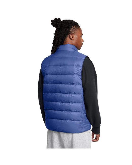 Under Armour Blue Legend Down Water-Repellent Heavyweight Gilet for men