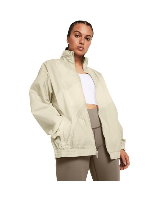 Under Armour Brown Legacy Crinkle Performance Training Jacket