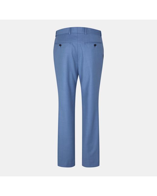 Ted Baker Blue Blake Airforce Slim Trouser for men