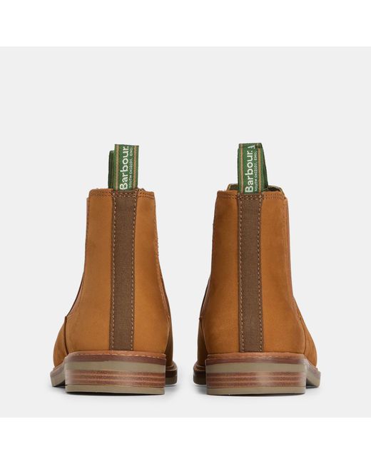Barbour Brown Farsley Chelsea Boots for men
