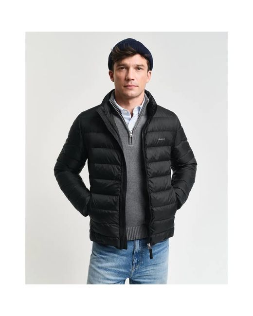 Gant Black Light Down Jacket for men