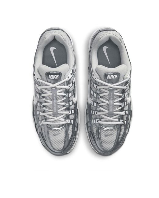 Nike Gray P-6000 Shoes