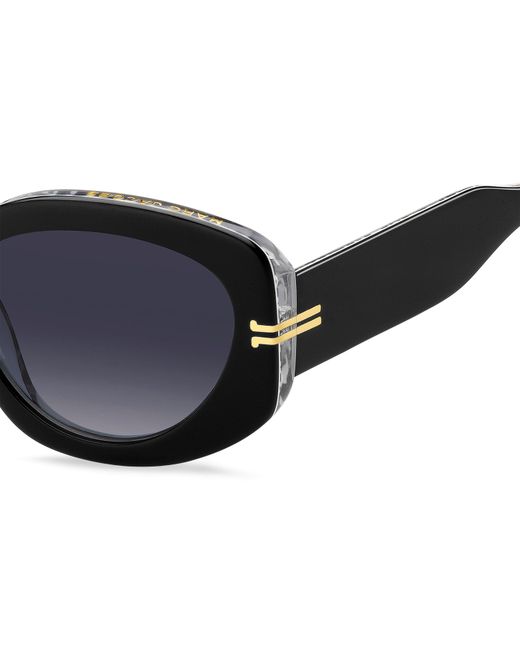 Marc Jacobs Black Round Sunglasses
