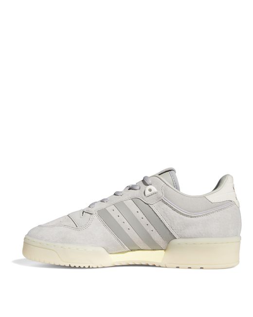 Adidas Originals Gray Rivalry Low-Top Trainers for men