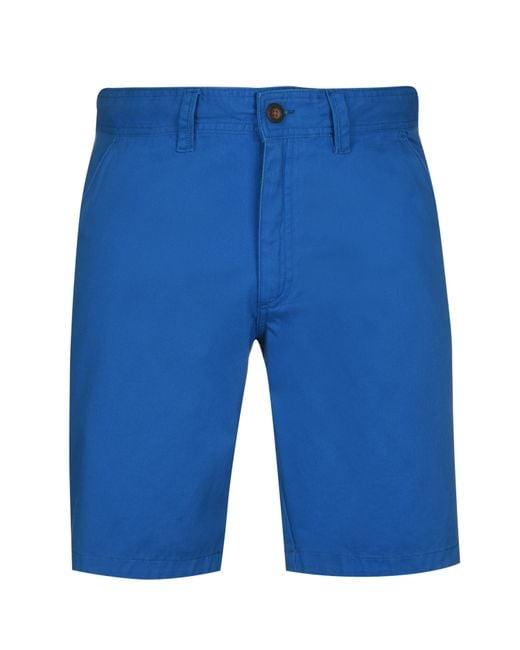 Raging Bull Blue Chino Shorts for men