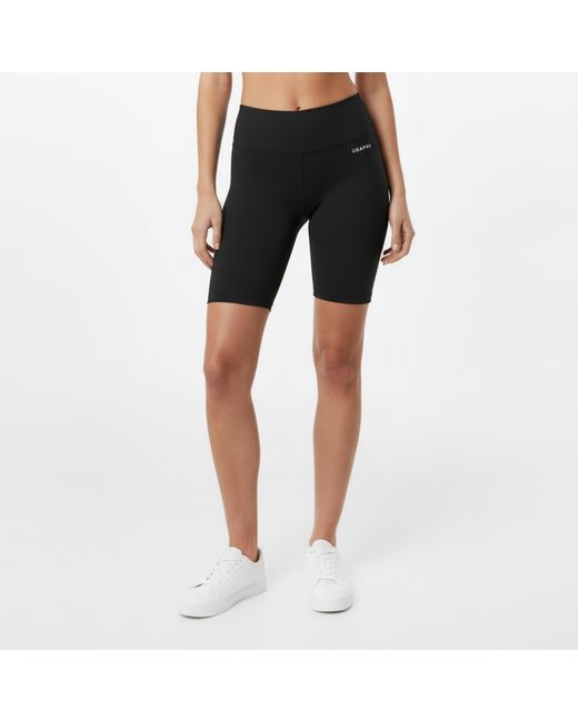 Usa Pro Black Cycling Shorts Ladies