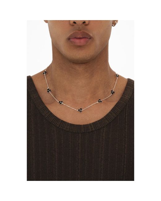 Common Lines Metallic Como Link Necklace for men