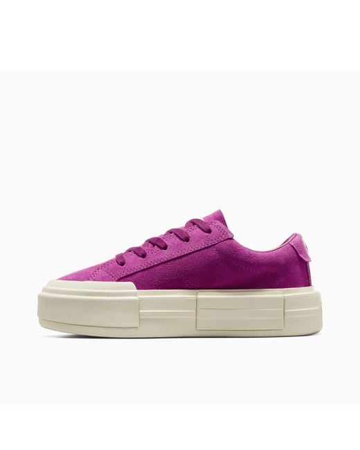 Converse Purple Chuck Taylor All Star Cru High-Top Trainers