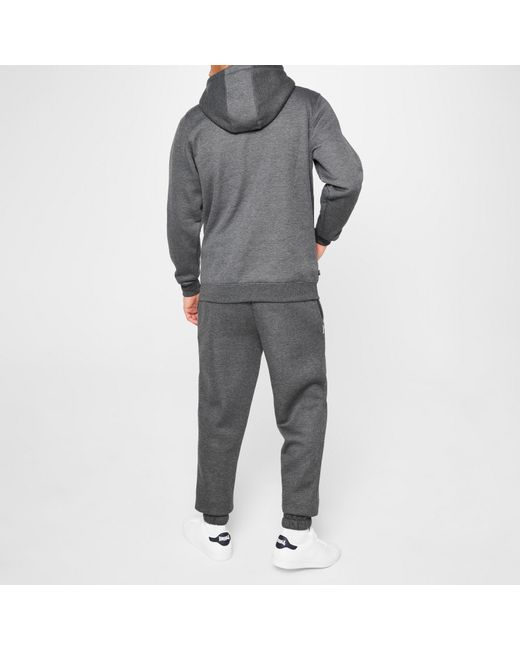 Lonsdale Gray Essential Hoodie for men