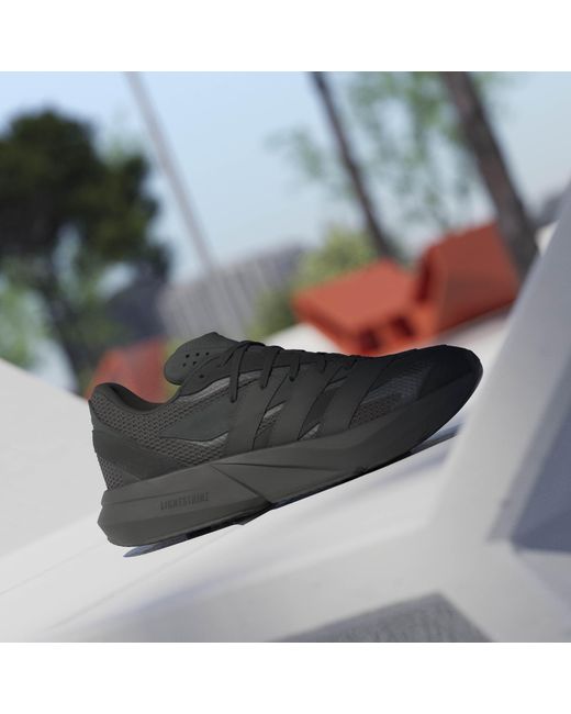Adidas Black Lightblaze Trainers for men