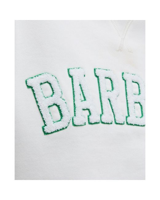 Barbour Gray Silverdale Crew-Neck Relaxed Fit Sweatshirt