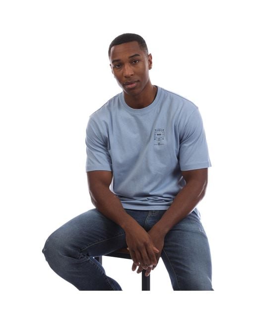 Boss Blue Te Voyage Short Sleeve Polo Shirt for men