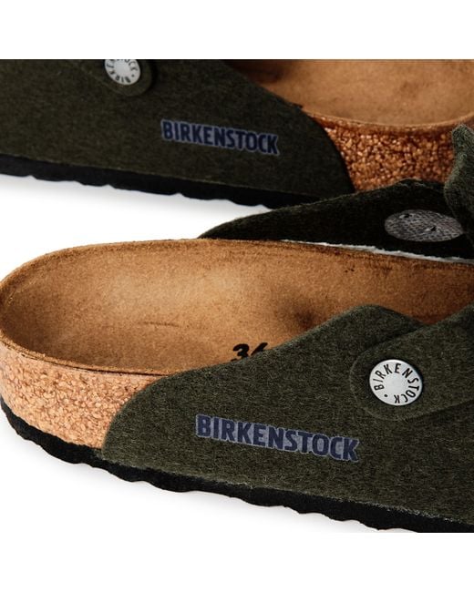 Birkenstock Black Bstk Boston Felt 64
