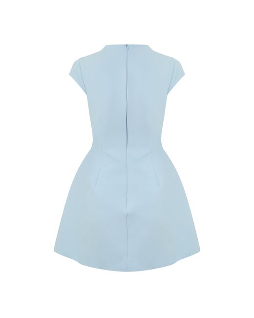 Odd Muse Blue Cap Sleeve Mini Dress
