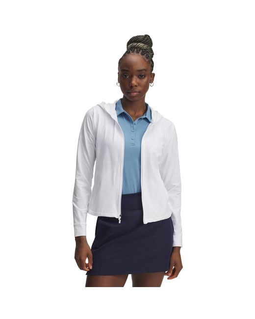 Under Armour Blue Drive Full-Zip Performance Golf Jacket