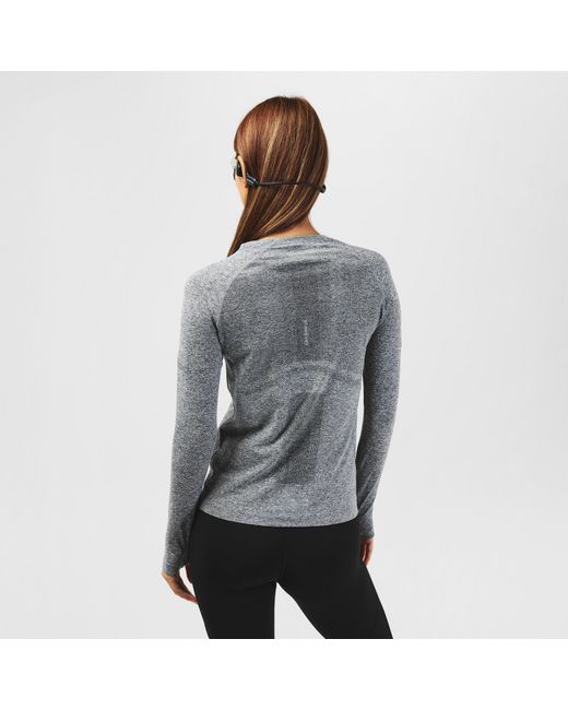 Karrimor Gray Xlite Running Long Sleeve Top