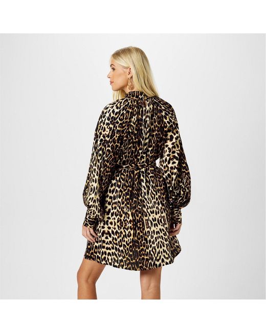 Biba Black Balloon Sleeve Dress