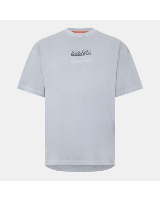Napapijri Blue Cortona Summer T-Shirt for men