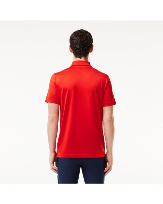 Lacoste Red Crocodile Polo Shirt for men