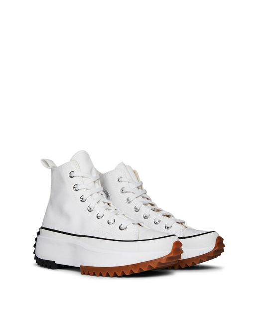 Converse White Run Star Hike Trainers