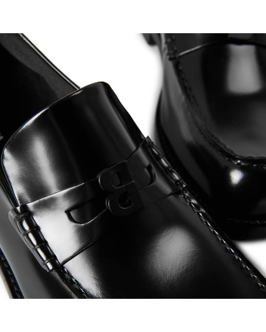 Balenciaga Black Bal Comfy Loafer Sn64 for men
