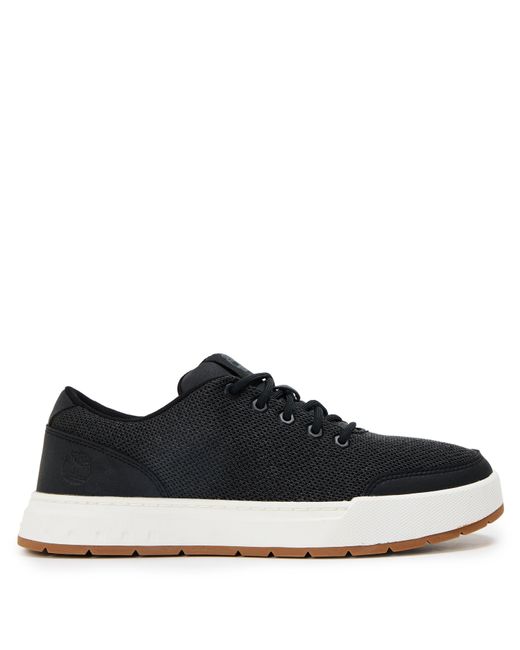Timberland Black Maple Grove Canvas Low Top Sneakers for men