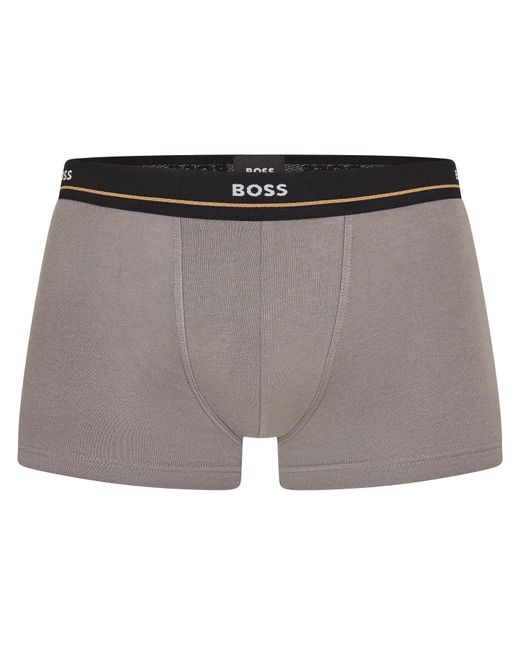 Boss Blue Bodywear 5 Pack Boxer Trunks With Logo Detail for men