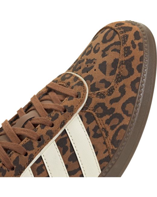 Adidas Brown Breaknet Sleek Suede Shoes