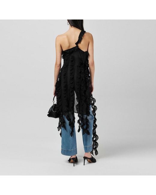 Amy Lynn Blue Suki Sleeveless Shirt