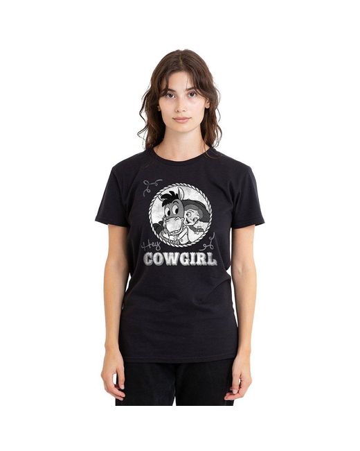 Disney Black Toy Story Hey Cowgirl Jessie T Shirt