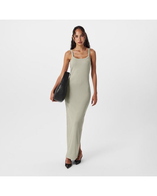 Represent Natural Rep Initial Maxi Dress