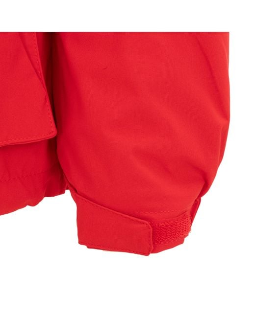 Gelert Red 3-In-1 Windproof Fleece Lined Detachable Hood Long Sleeve Jacket for men