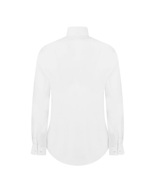 Twisted Tailor White Apsley Slim Shirt for men