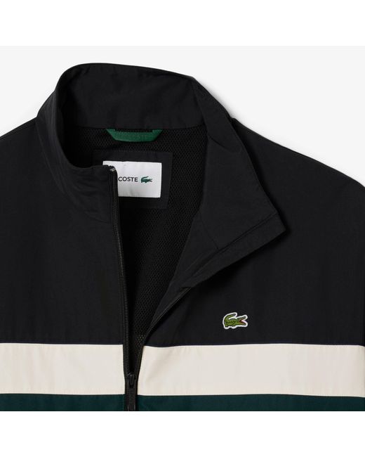 Lacoste Black Cb Tracksuit Top for men