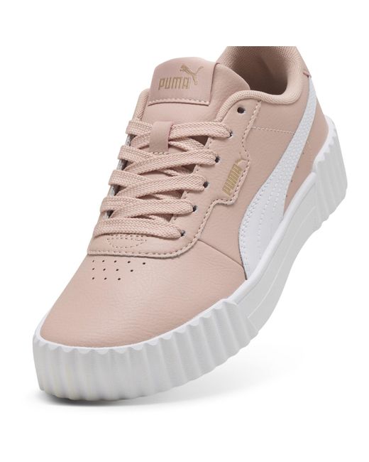 PUMA Pink Carina 3.0 Low-Top Trainers