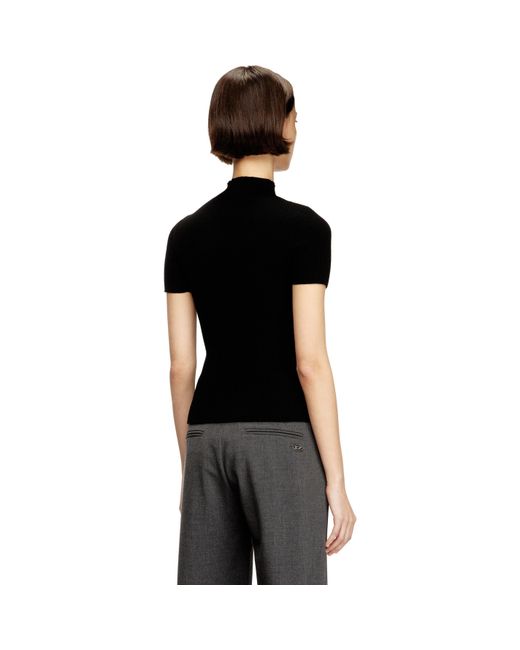 DIESEL Black Knitted Top