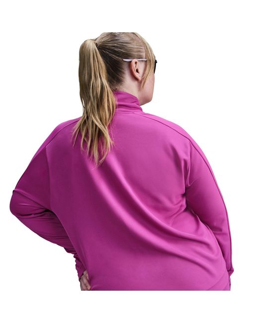 Nike Purple Long Sleeve Performance Running Top